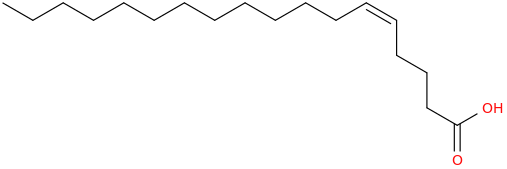 5 octadecenoic acid, (5z) 